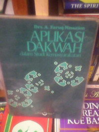 Aplikasi Dakwah Dalam Studi Kemasyarakatan