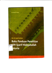 Buku Panduan Penelitian UIN Syarif Hidayatullah