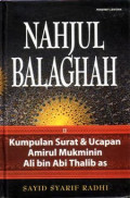 Nahjul Balaghah Jilid 1 & 2: kumpulan khotbah amirul mukminin ali bin abi thalib as