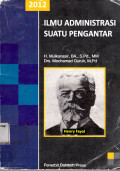 Ilmu Administrasi Suatu Pengantar