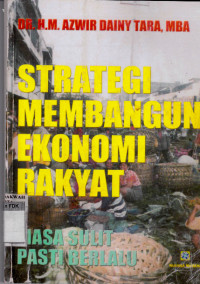 Strategi Membangun Ekonomi Rakyat