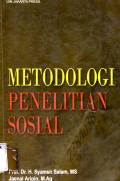 Metodologi Penelitian Sosial