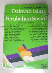 Dakwah Islam dan Perubahan Sosial