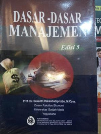 Dasar- Dasar Manajemen