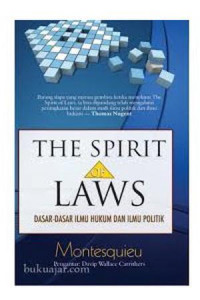 The Spirit of Laws