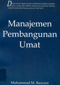Manajemen Pembangunan Umat