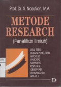 Metode Research (Penelitian Ilmiah)