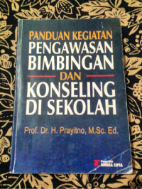 Panduan Kegiatan Pengawasan Bimbingan dan konseling di sekolah