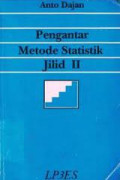 Pengantar Metode Statistik Jil. 2