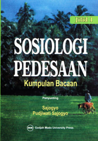 Sosiologi Pedesaan  Kumpulan Bacaan Jilid 1