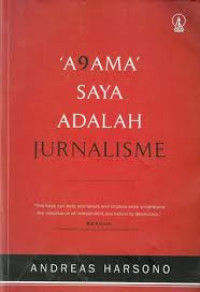 Agama Saya Adalah Jurnalisme