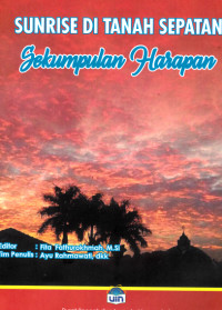 Sunrise Di Tanah Sepatan Sekumpulan Harapan