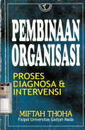 Pembinaan Organisasi:proses dianosa & intervensi